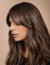 Ash Brown Highlights For Dark Hair